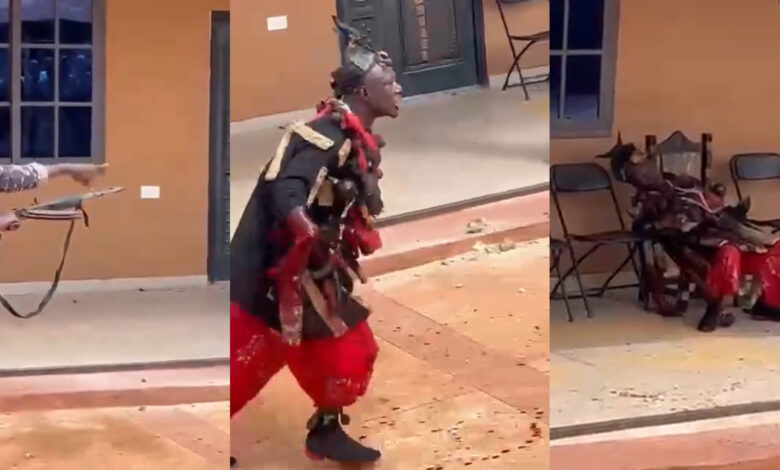 Police Shoot Suspect During Tense Arrest Operation at Agona Amenfi Palace